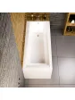 Rectangular bathtub with siphon -150x75 cm BARBOSA